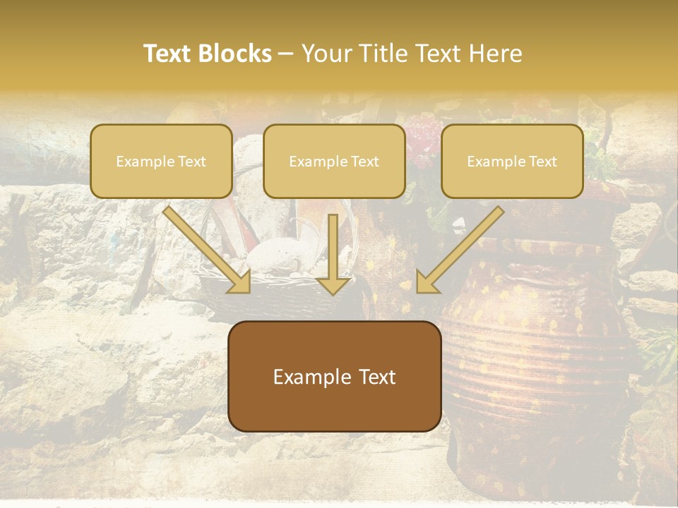 Sandstone Style Crete PowerPoint Template