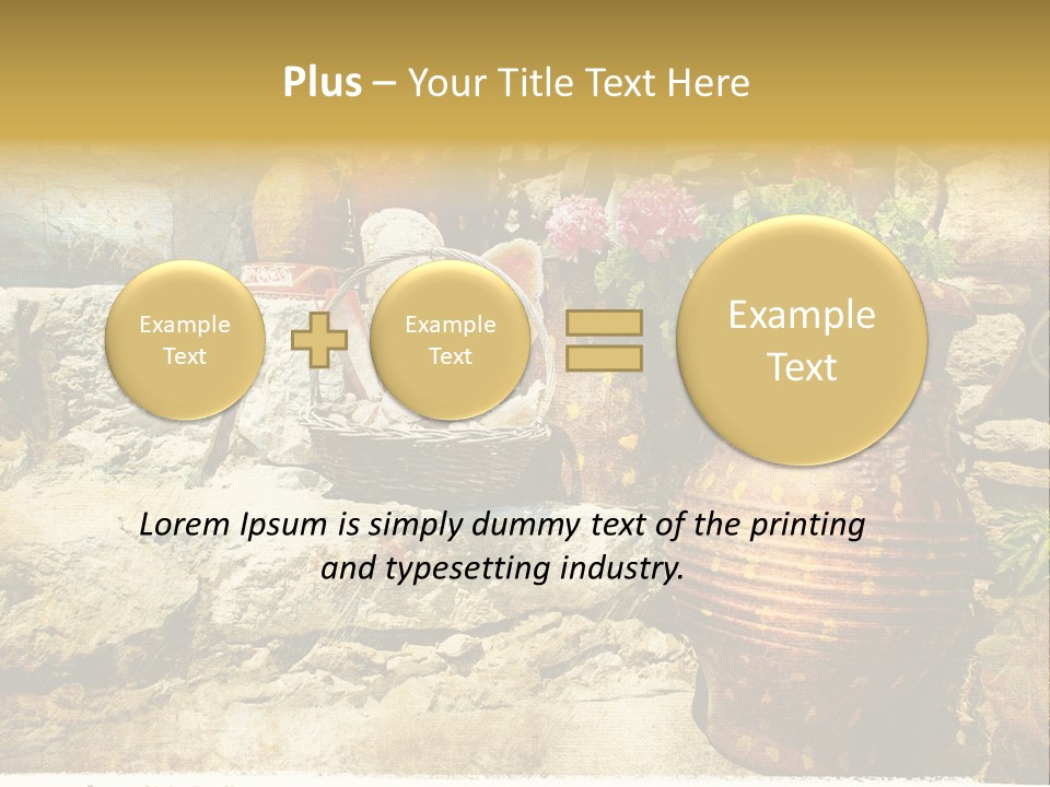 Sandstone Style Crete PowerPoint Template