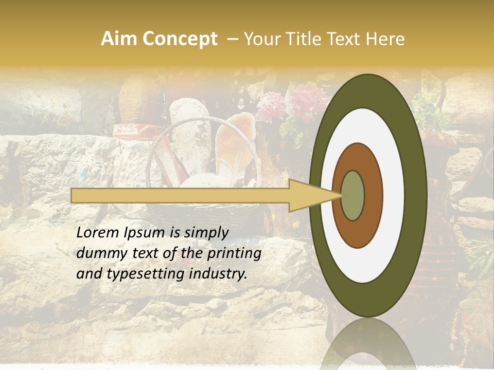 Sandstone Style Crete PowerPoint Template