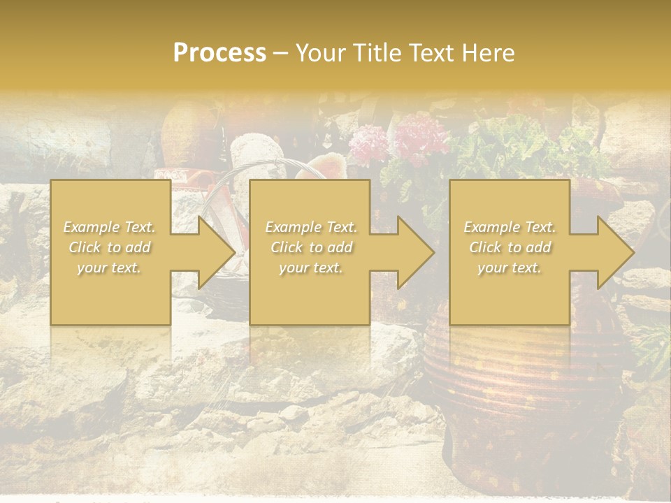 Sandstone Style Crete PowerPoint Template