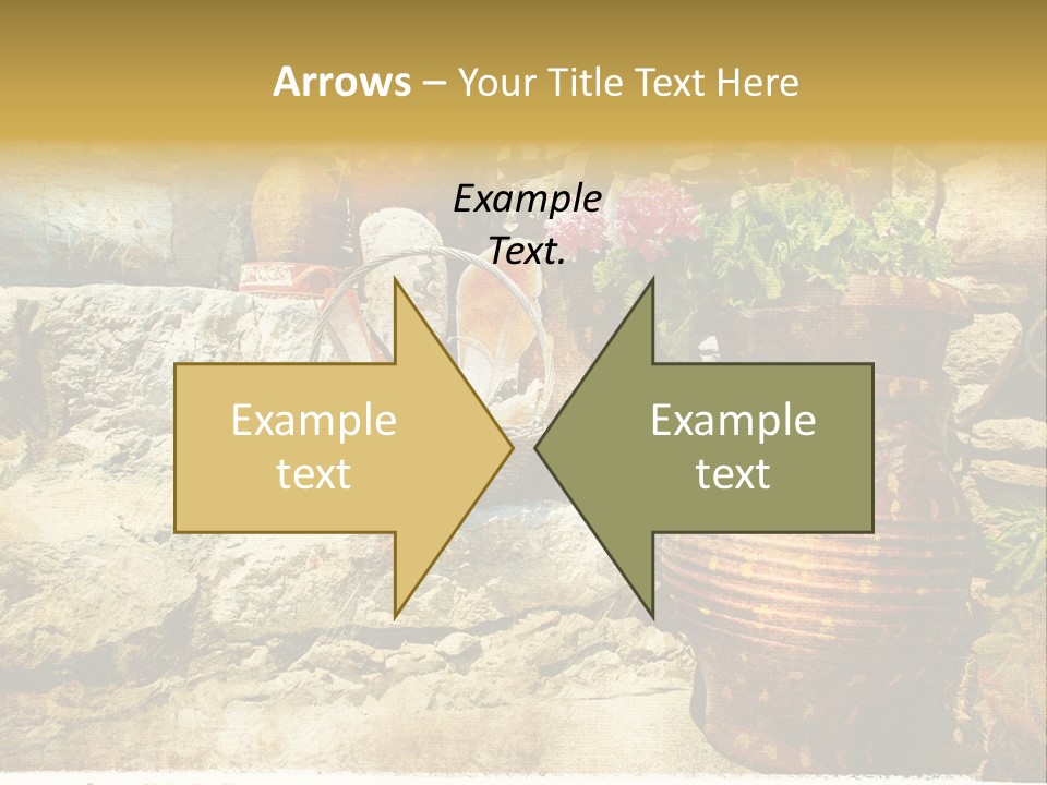 Sandstone Style Crete PowerPoint Template