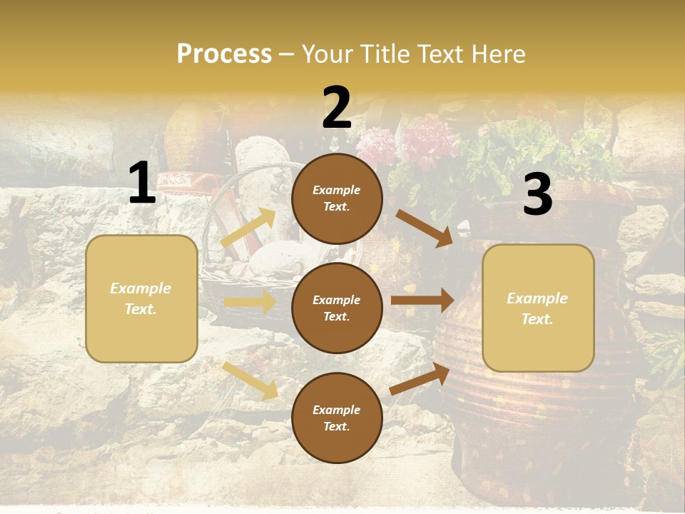 Sandstone Style Crete PowerPoint Template