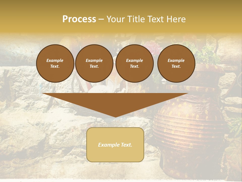 Sandstone Style Crete PowerPoint Template