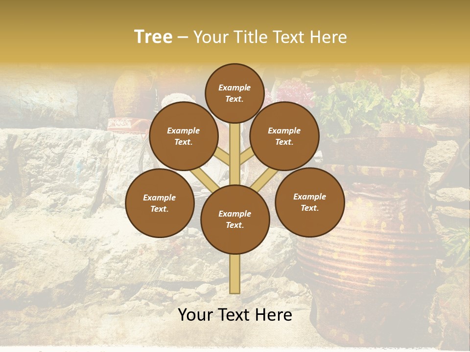Sandstone Style Crete PowerPoint Template