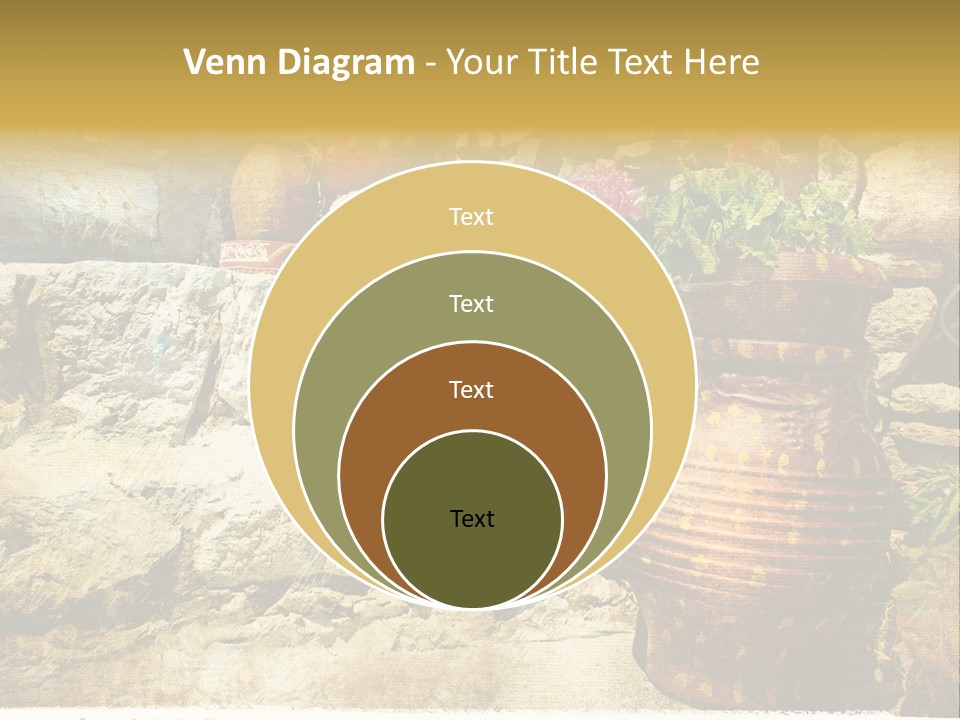 Sandstone Style Crete PowerPoint Template