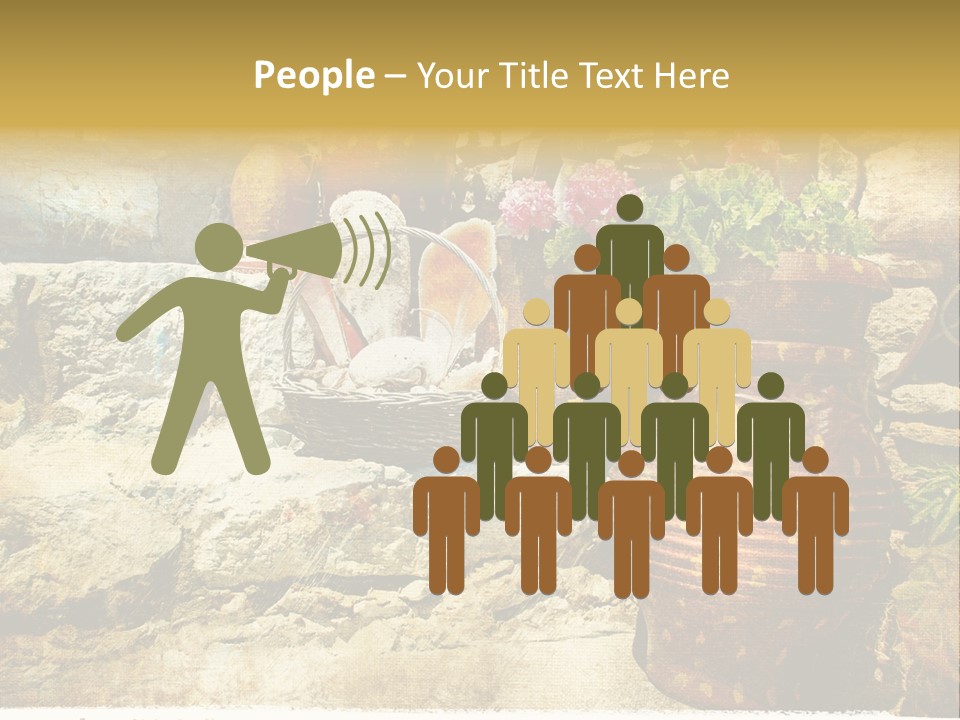 Sandstone Style Crete PowerPoint Template