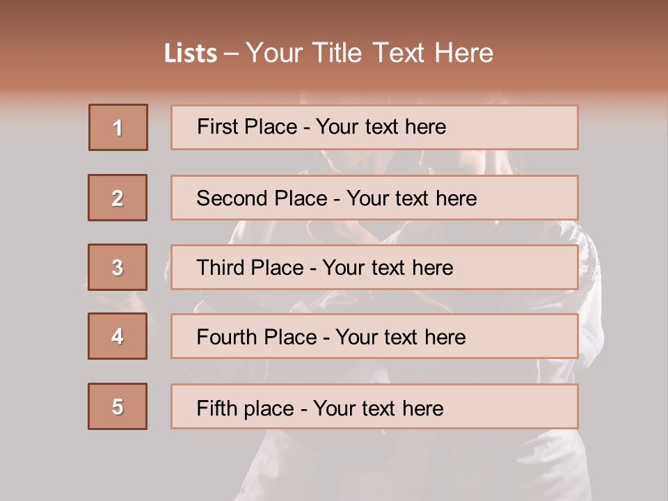 Martial Arts PowerPoint Template