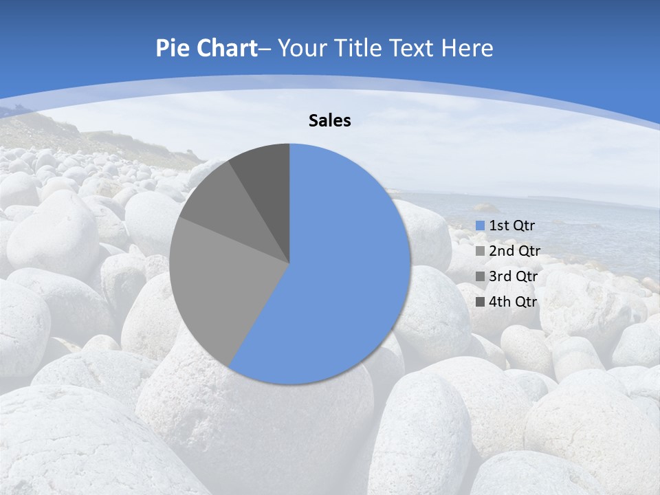 Rocks Beach Gravels PowerPoint Template
