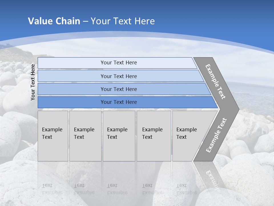 Rocks Beach Gravels PowerPoint Template