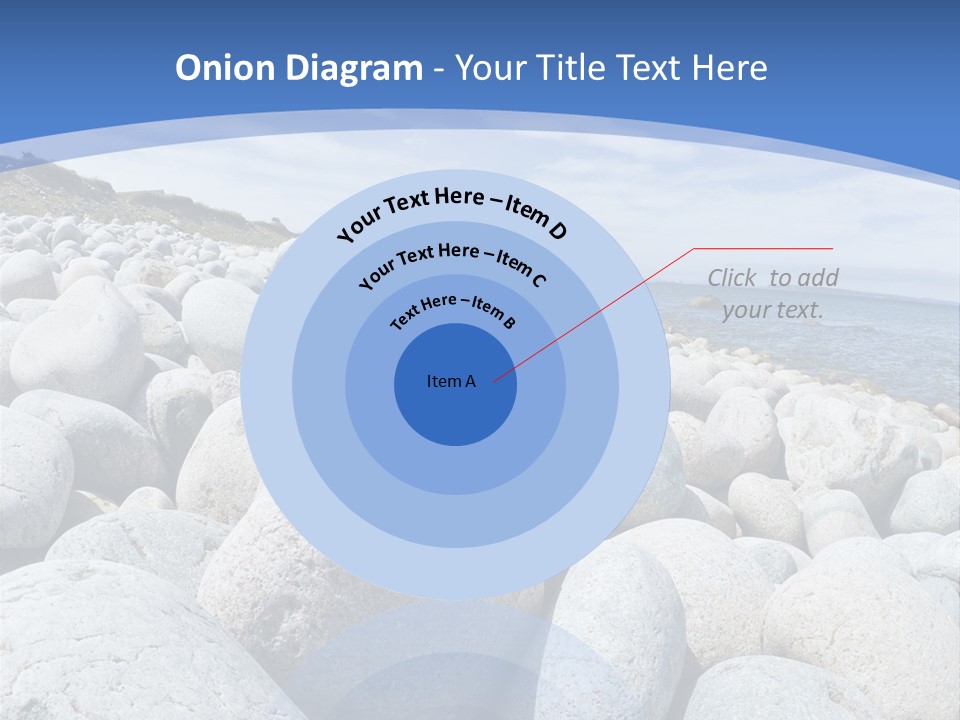 Rocks Beach Gravels PowerPoint Template