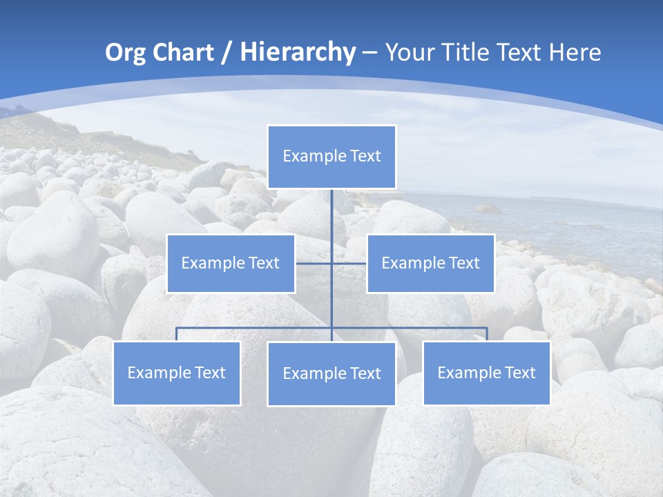 Rocks Beach Gravels PowerPoint Template