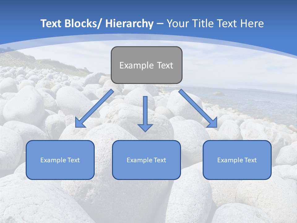 Rocks Beach Gravels PowerPoint Template