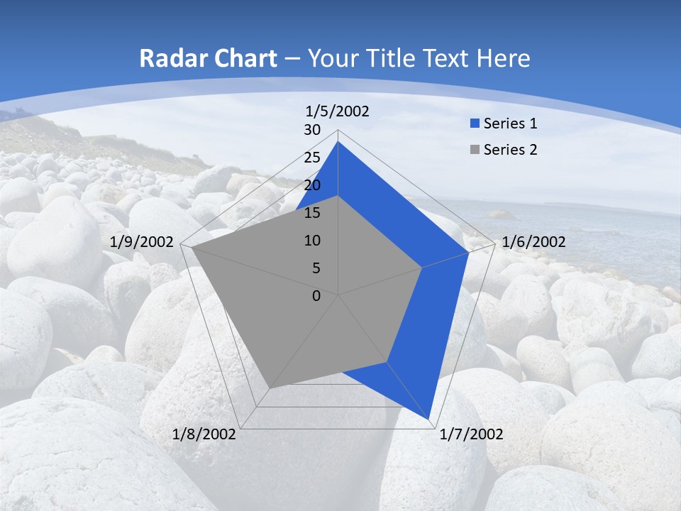 Rocks Beach Gravels PowerPoint Template