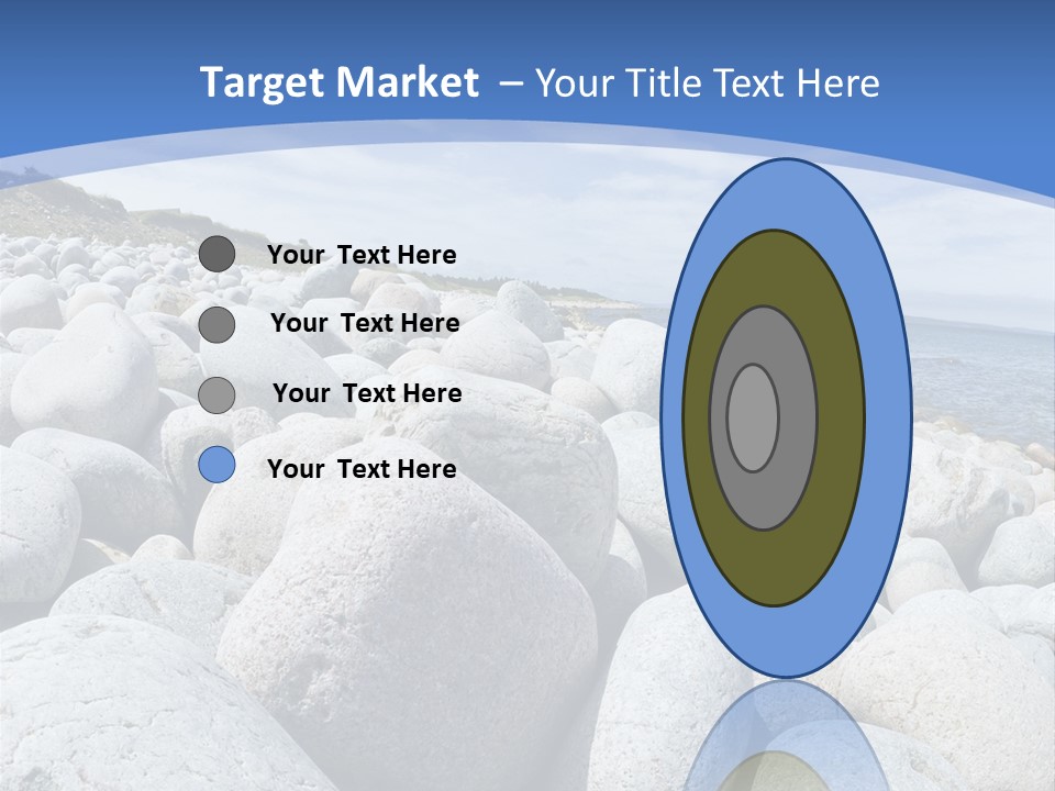 Rocks Beach Gravels PowerPoint Template