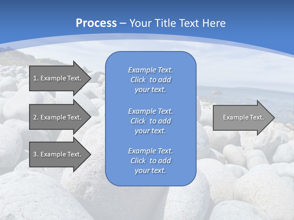 Rocks Beach Gravels PowerPoint Template