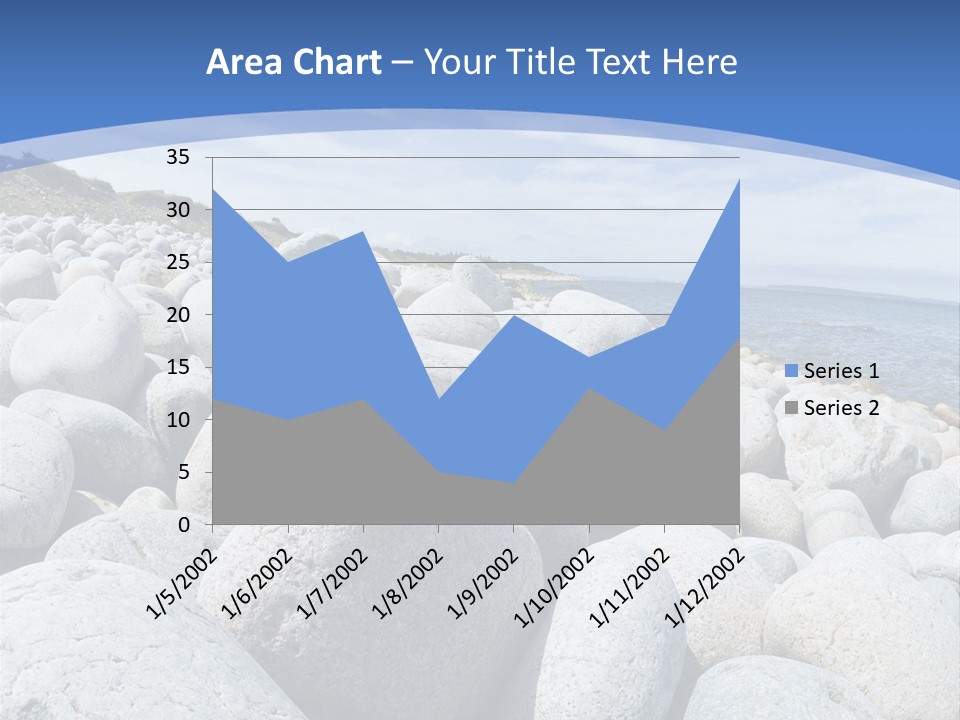 Rocks Beach Gravels PowerPoint Template