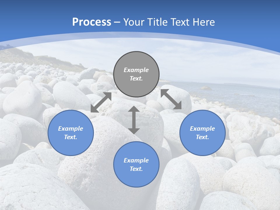 Rocks Beach Gravels PowerPoint Template