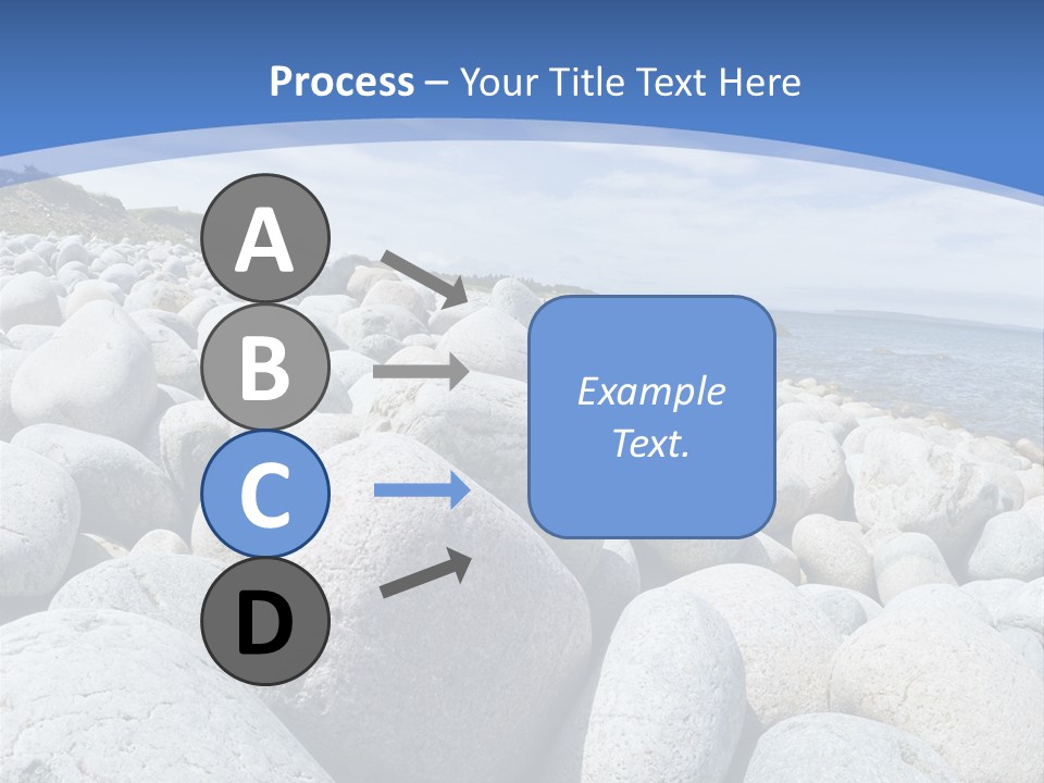 Rocks Beach Gravels PowerPoint Template