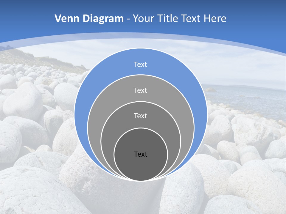 Rocks Beach Gravels PowerPoint Template
