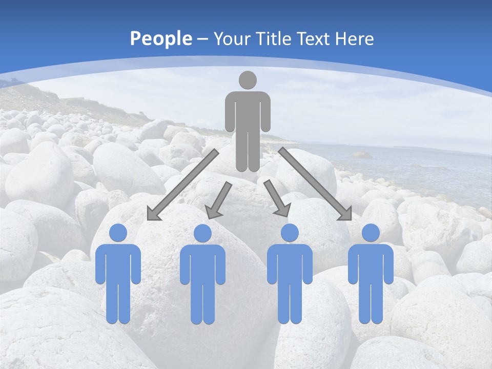 Rocks Beach Gravels PowerPoint Template