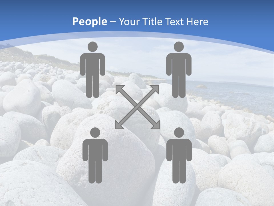 Rocks Beach Gravels PowerPoint Template