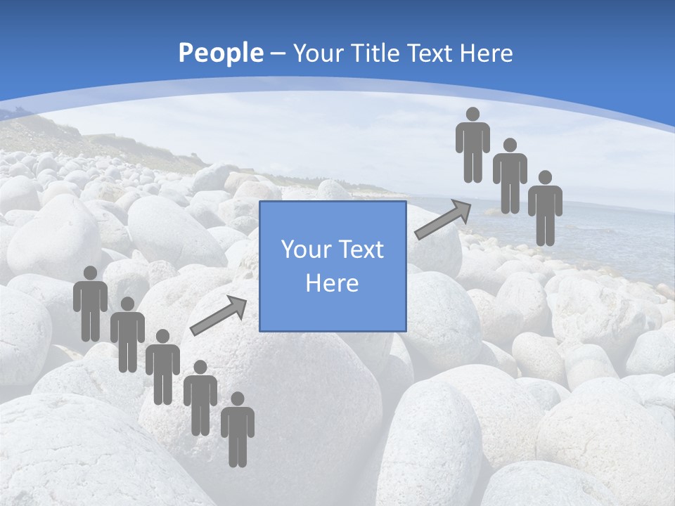 Rocks Beach Gravels PowerPoint Template