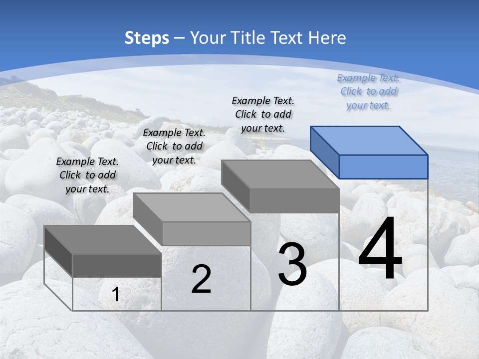 Rocks Beach Gravels PowerPoint Template