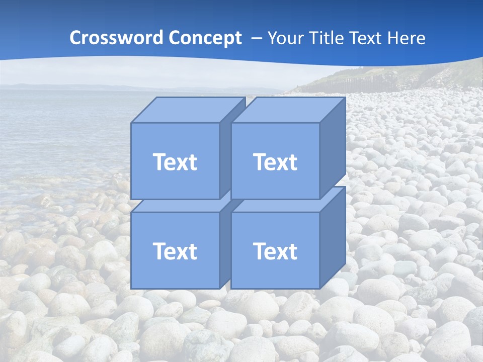 Gravel Beaches PowerPoint Template