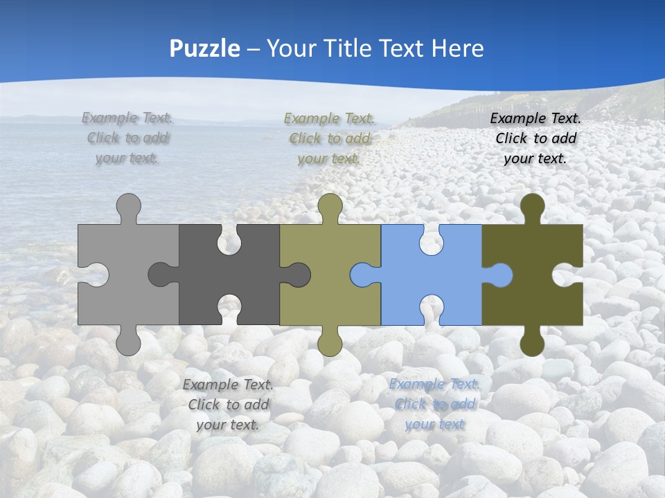 Gravel Beaches PowerPoint Template