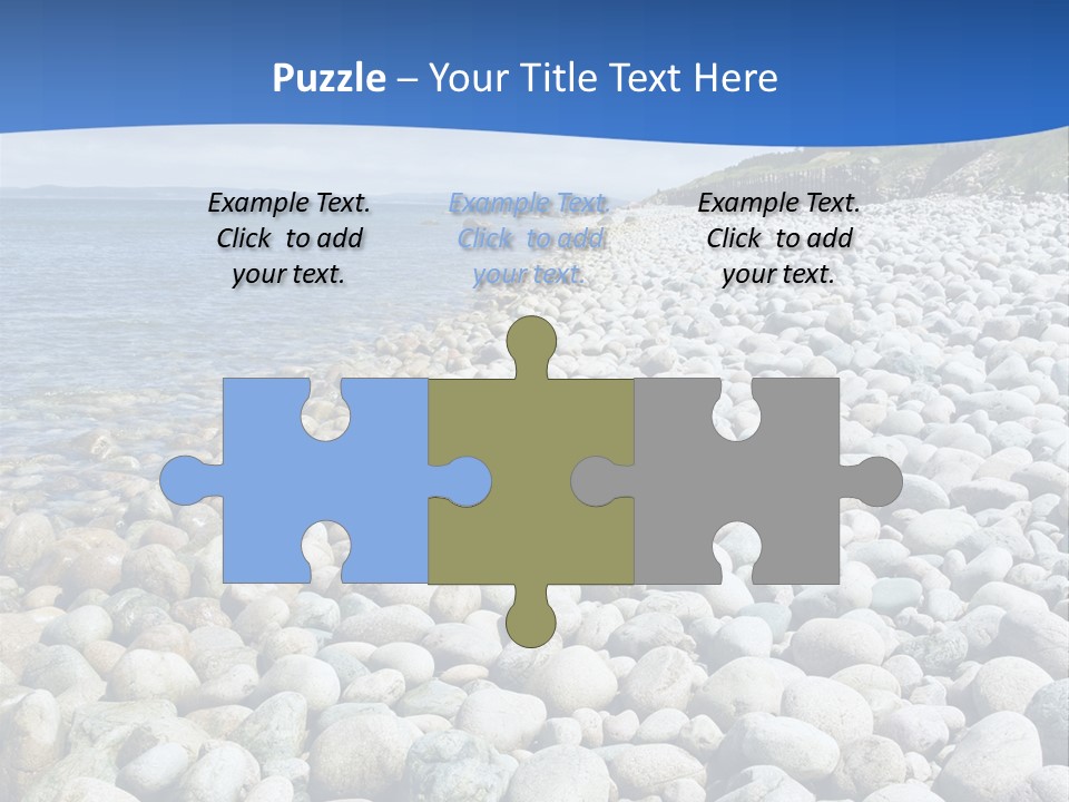 Gravel Beaches PowerPoint Template