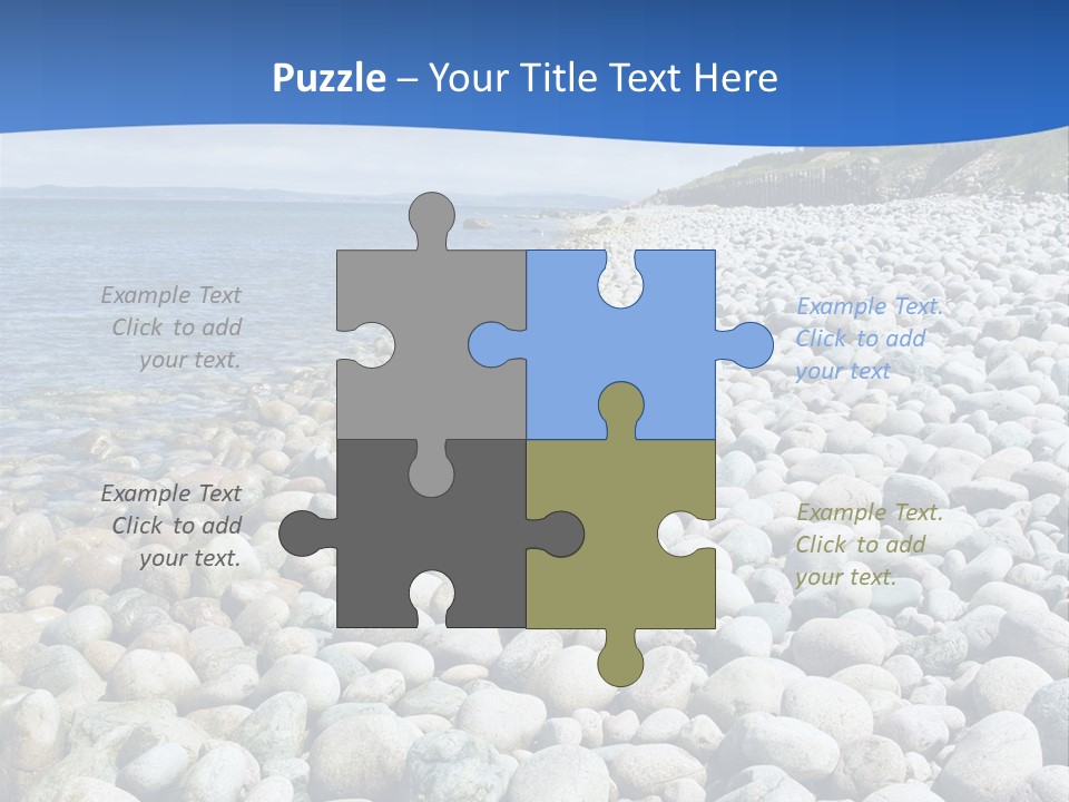 Gravel Beaches PowerPoint Template