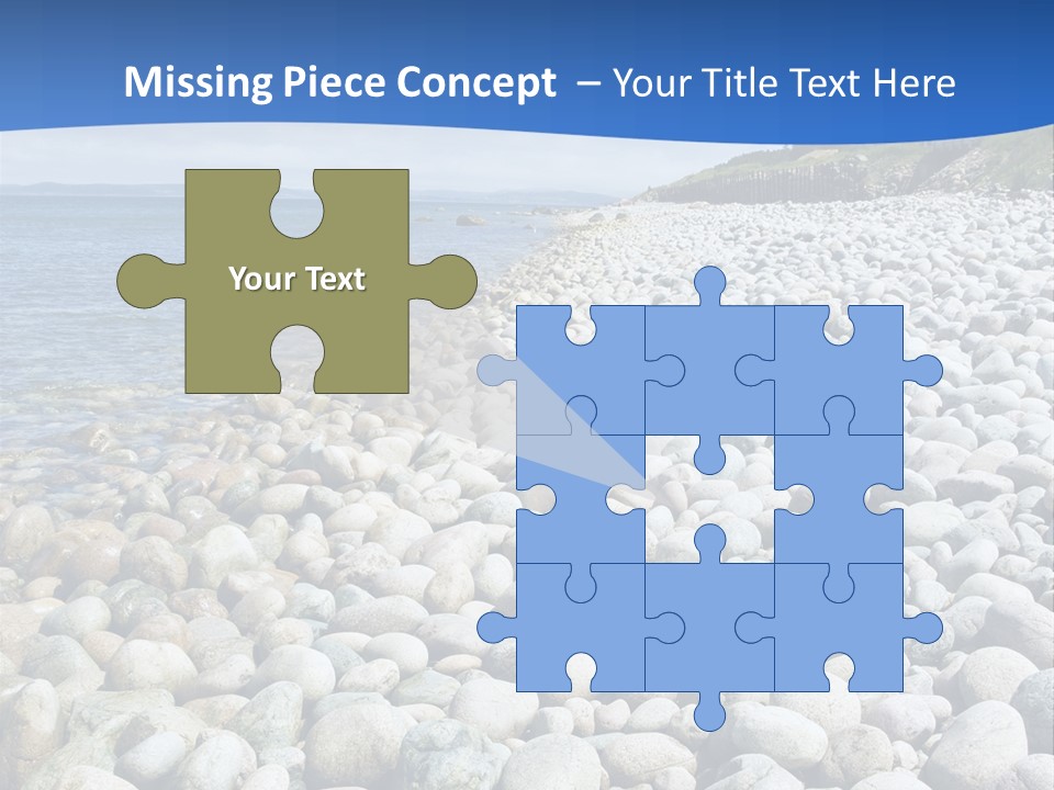 Gravel Beaches PowerPoint Template