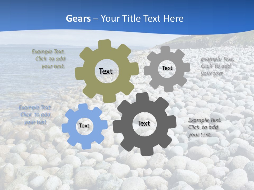 Gravel Beaches PowerPoint Template