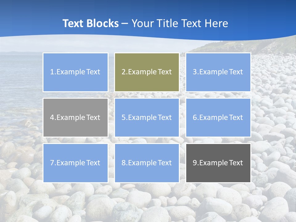 Gravel Beaches PowerPoint Template