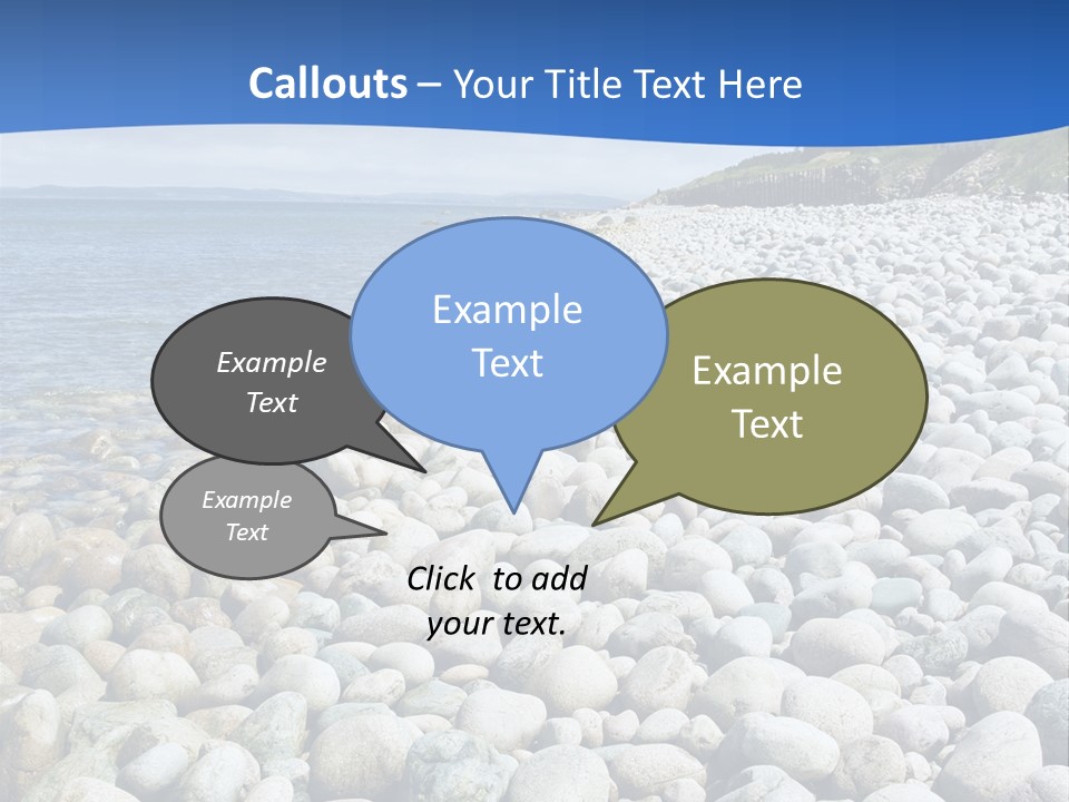 Gravel Beaches PowerPoint Template