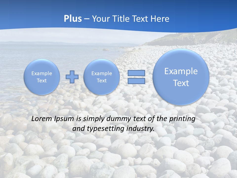Gravel Beaches PowerPoint Template