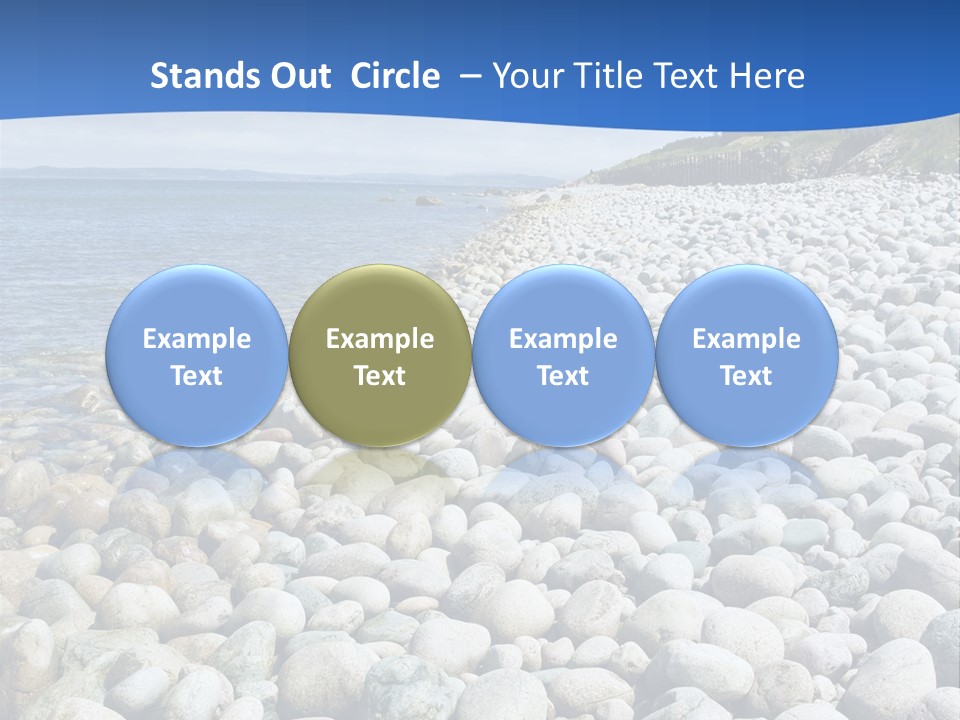 Gravel Beaches PowerPoint Template