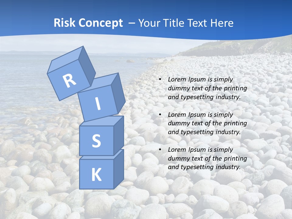 Gravel Beaches PowerPoint Template