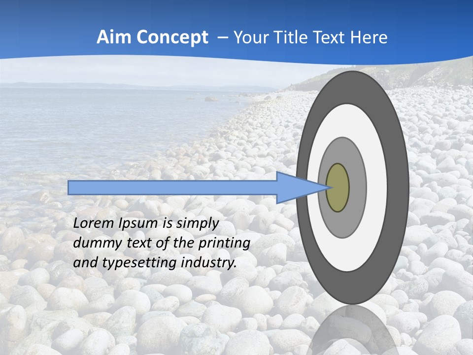 Gravel Beaches PowerPoint Template