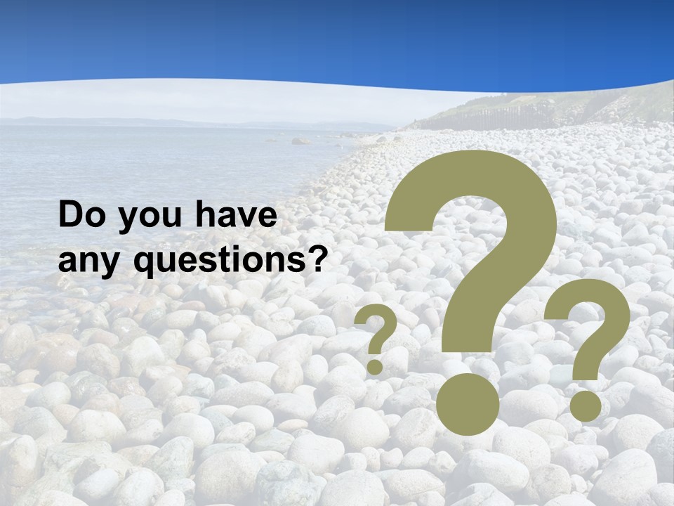 Gravel Beaches PowerPoint Template