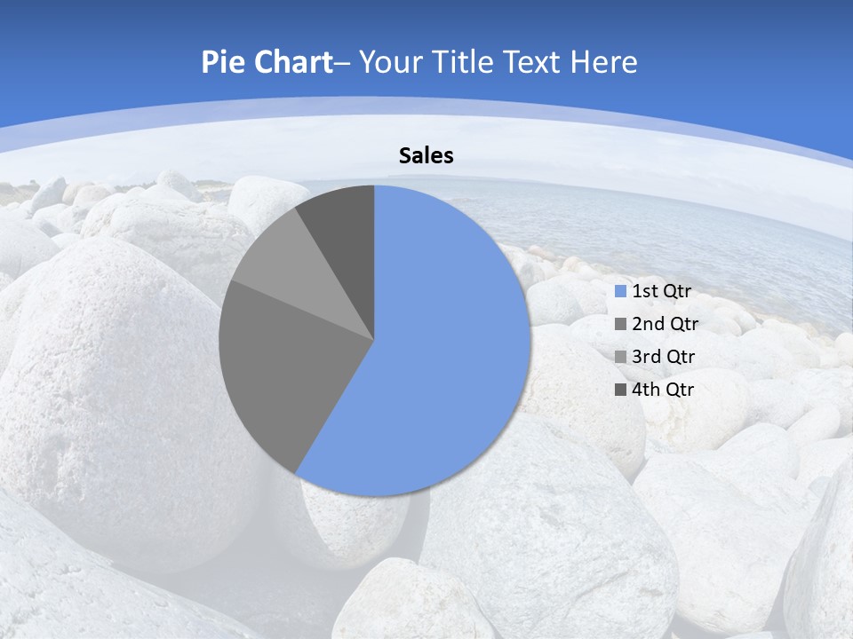 Newfoundland Pebble Beach Peaceful PowerPoint Template