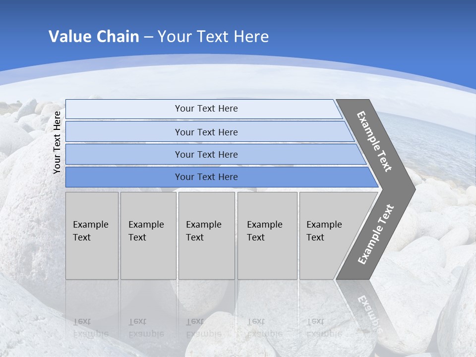 Newfoundland Pebble Beach Peaceful PowerPoint Template