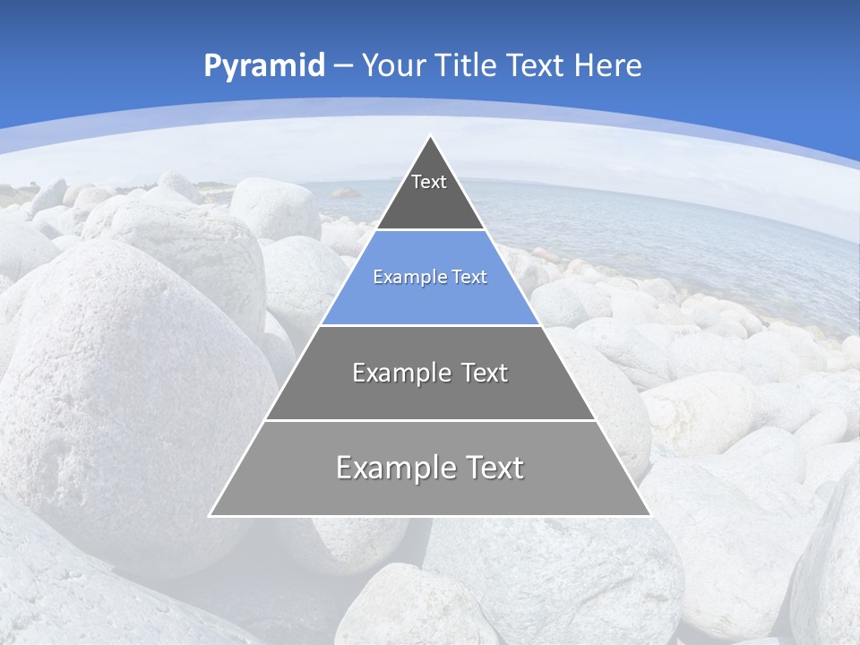 Newfoundland Pebble Beach Peaceful PowerPoint Template