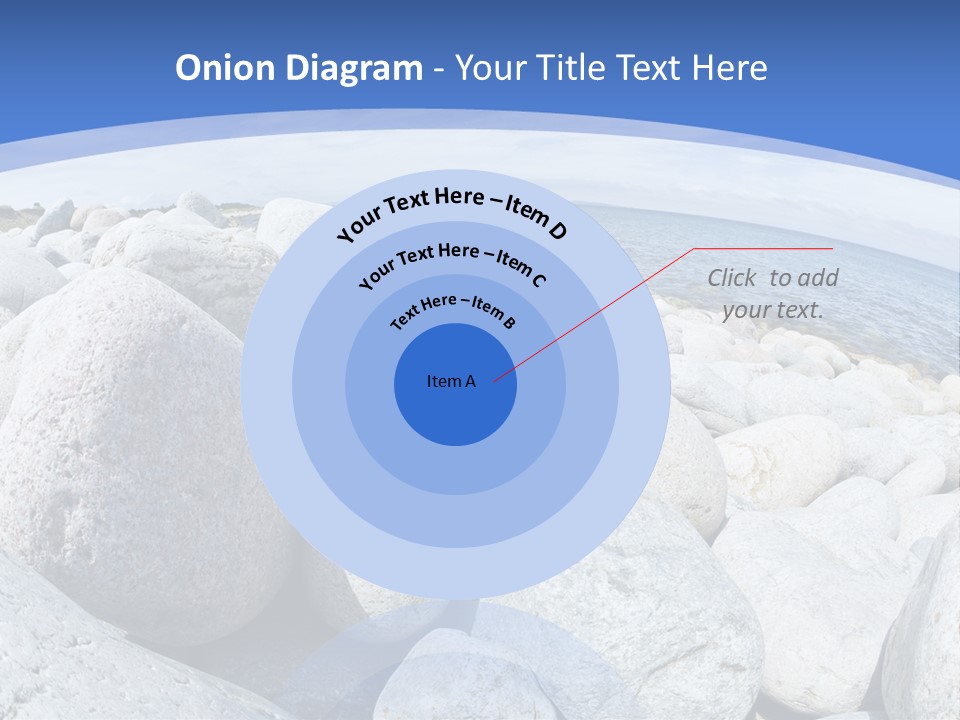 Newfoundland Pebble Beach Peaceful PowerPoint Template