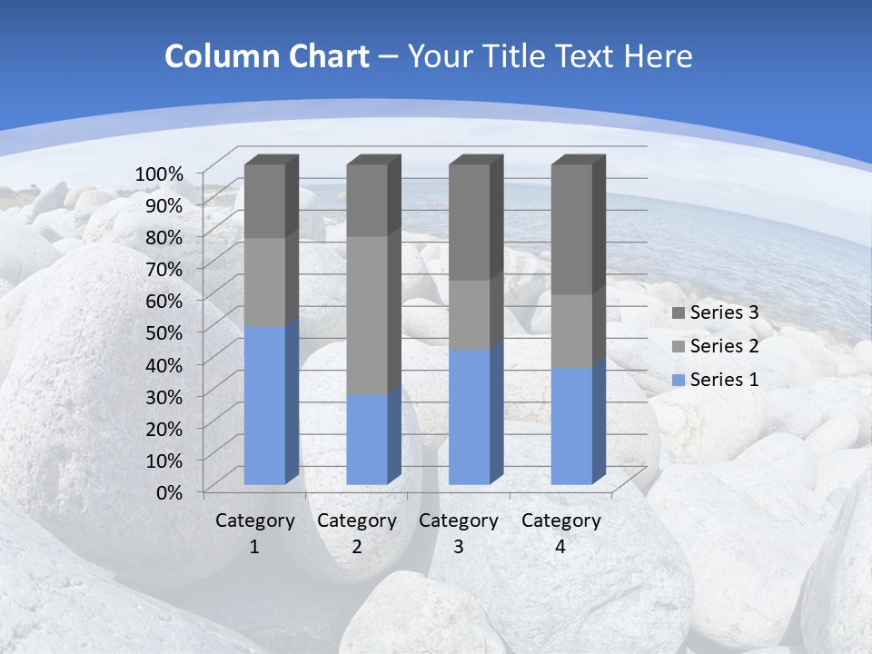 Newfoundland Pebble Beach Peaceful PowerPoint Template