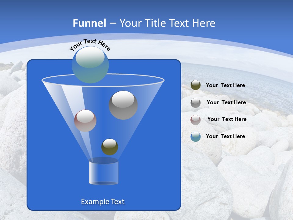 Newfoundland Pebble Beach Peaceful PowerPoint Template