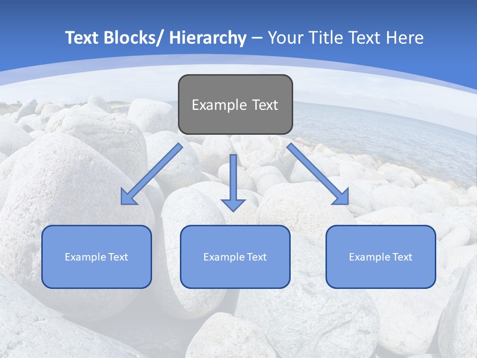 Newfoundland Pebble Beach Peaceful PowerPoint Template