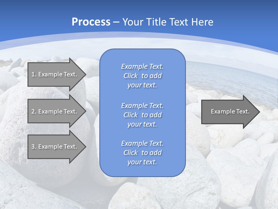 Newfoundland Pebble Beach Peaceful PowerPoint Template
