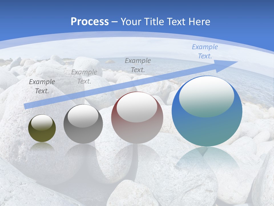 Newfoundland Pebble Beach Peaceful PowerPoint Template