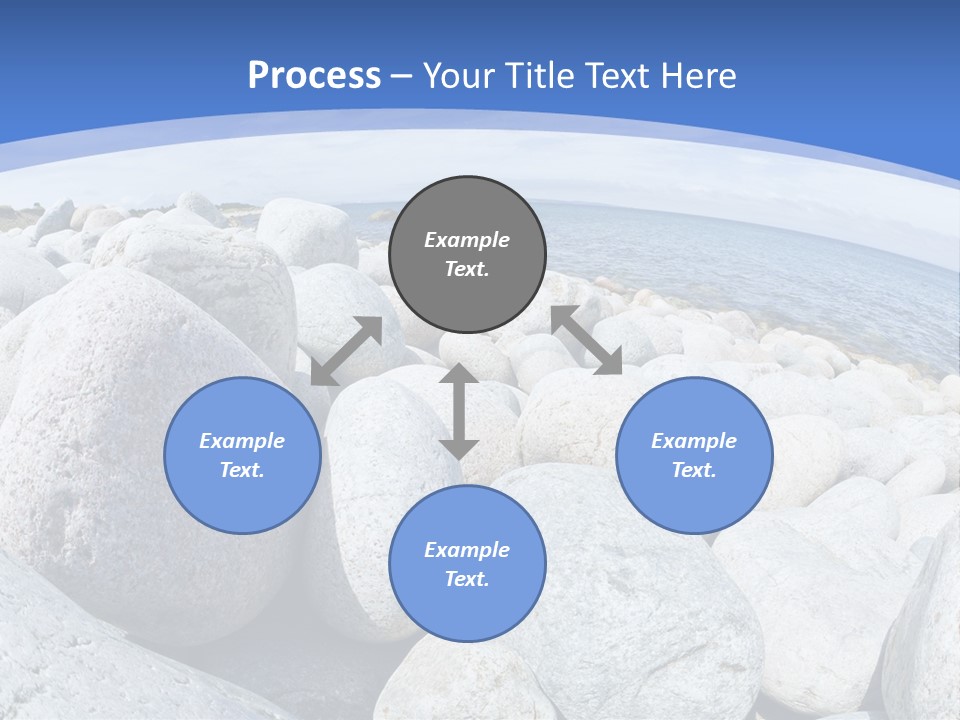 Newfoundland Pebble Beach Peaceful PowerPoint Template